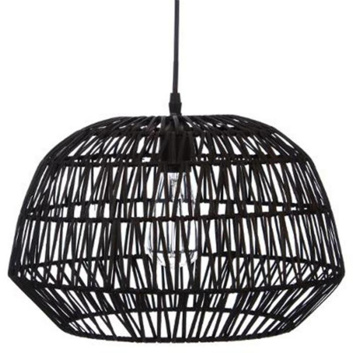ATMOSPHERA Lampe Suspension  Boé  38cm Noir