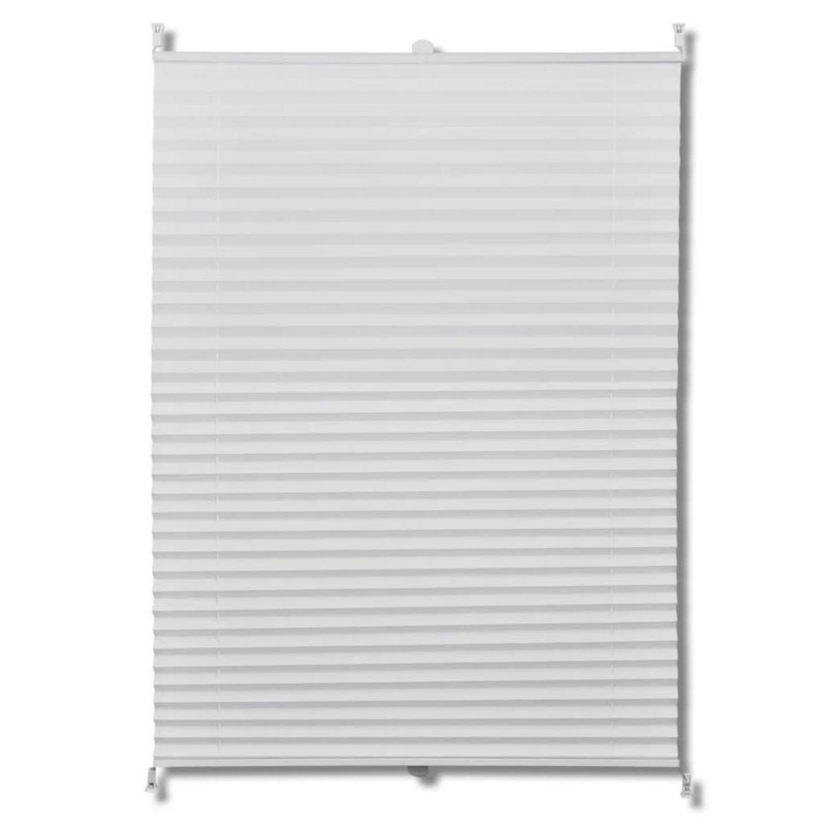 VIDAXL Store plisse 60x125 cm Blanc