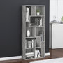 Voir la diapositive 1 : VIDAXL Bibliotheque Sonoma gris 67x24x161 cm Bois d'ingenierie