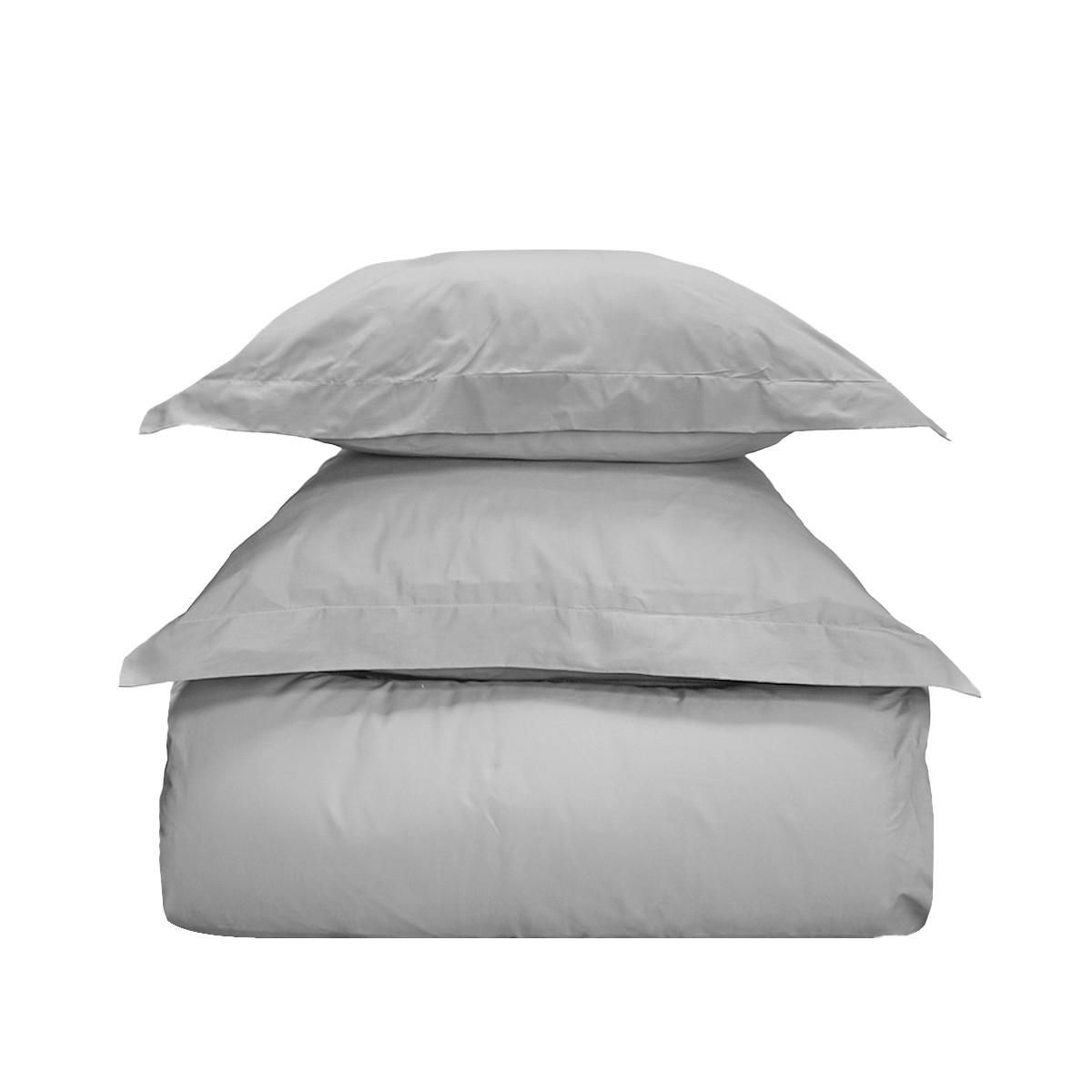 Sensei Maison Parure housse de couette avec 2 taies 50x70 cm en coton STUDIO
