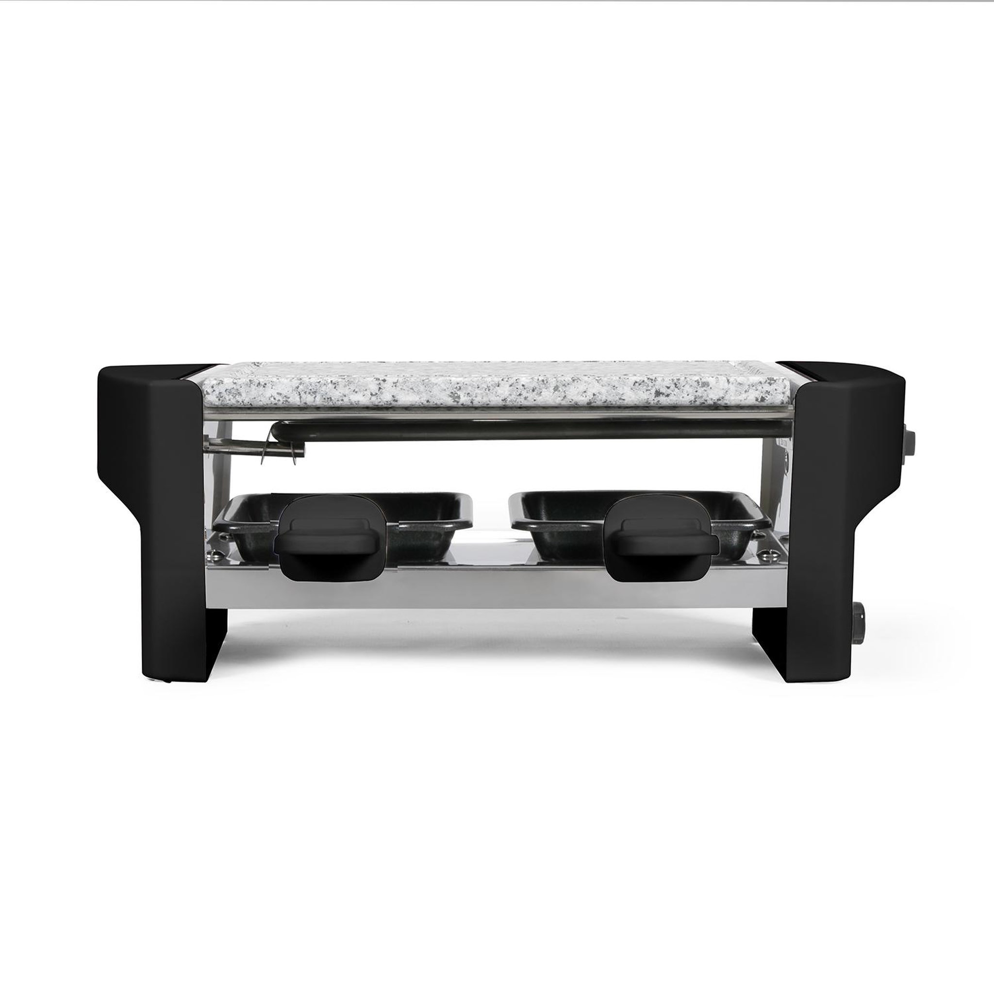 Voir la diapositive 2 : LIVOO Appareil à raclette 2 personnes 320w noir - doc369n