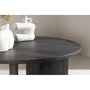 Voir la diapositive 6 : Paris Prix Table Basse Ronde Design  Askeron  80cm Noir