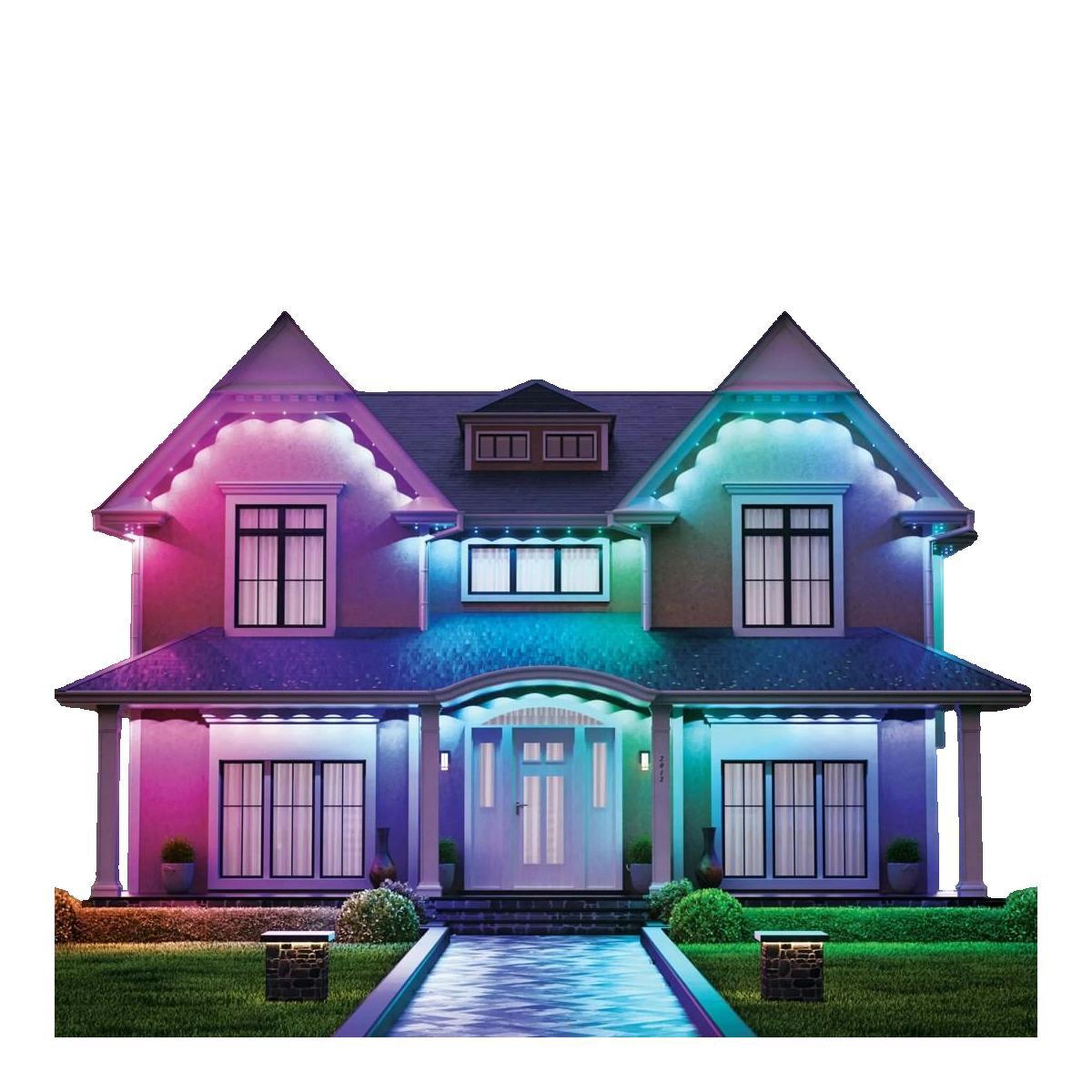 Voir la diapositive 2 : NANOLEAF Kit de démarrage d'éclairage extérieur intelligent Nanoleaf RGB