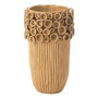 Voir la diapositive 1 : Paris Prix Vase Corail en Argile  Isidro  41cm Ocre
