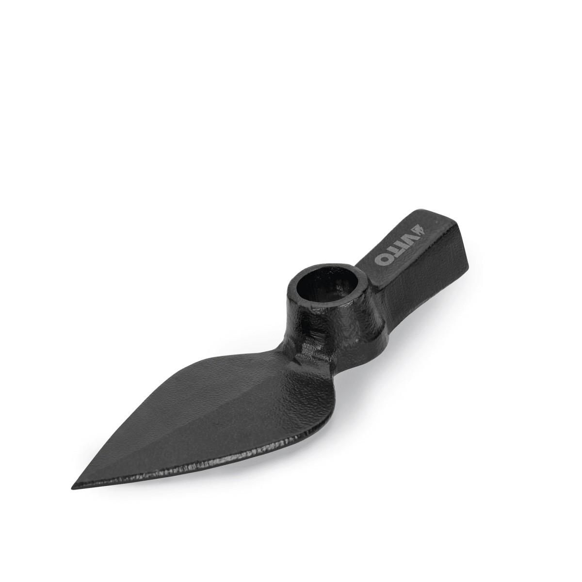 VITO Marteau de Paveur Acier Trempé & Manche Bois Marteau de Maçon pour la pose de pavés et bordures VITO