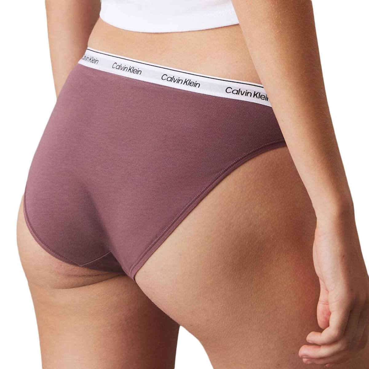 CALVIN KLEIN JEANS Culotte Mauve Femme Calvin Klein Jeans Bikinis