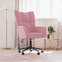 Voir la diapositive 1 : VIDAXL Chaise de relaxation Rose Velours