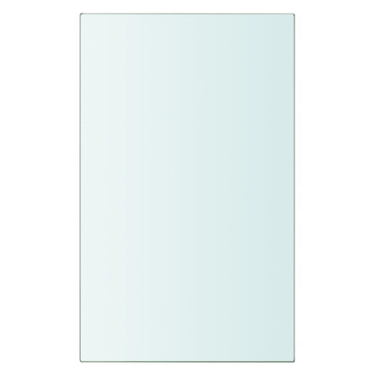 VIDAXL Panneau pour etagere Verre transparent 20 x 12 cm