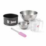 ZENKER Set de 5 ustensiles de pâtisserie moule à gâteaux bols spatule et verre doseur Black mettallic Black mettallic Zenker  Black mettallic