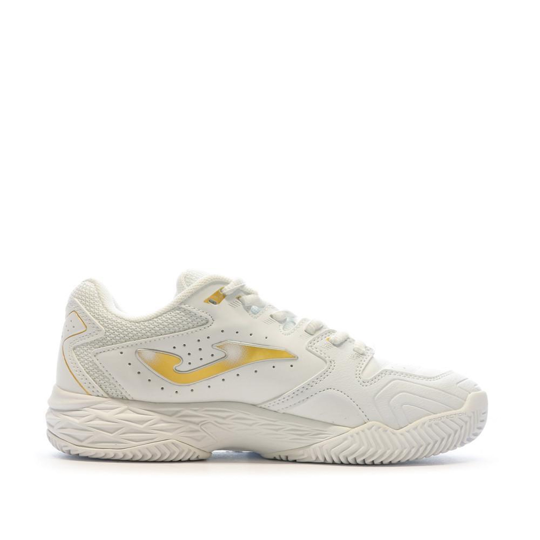 Voir la diapositive 3 : JOMA Chaussures de tennis blanches femme joma master