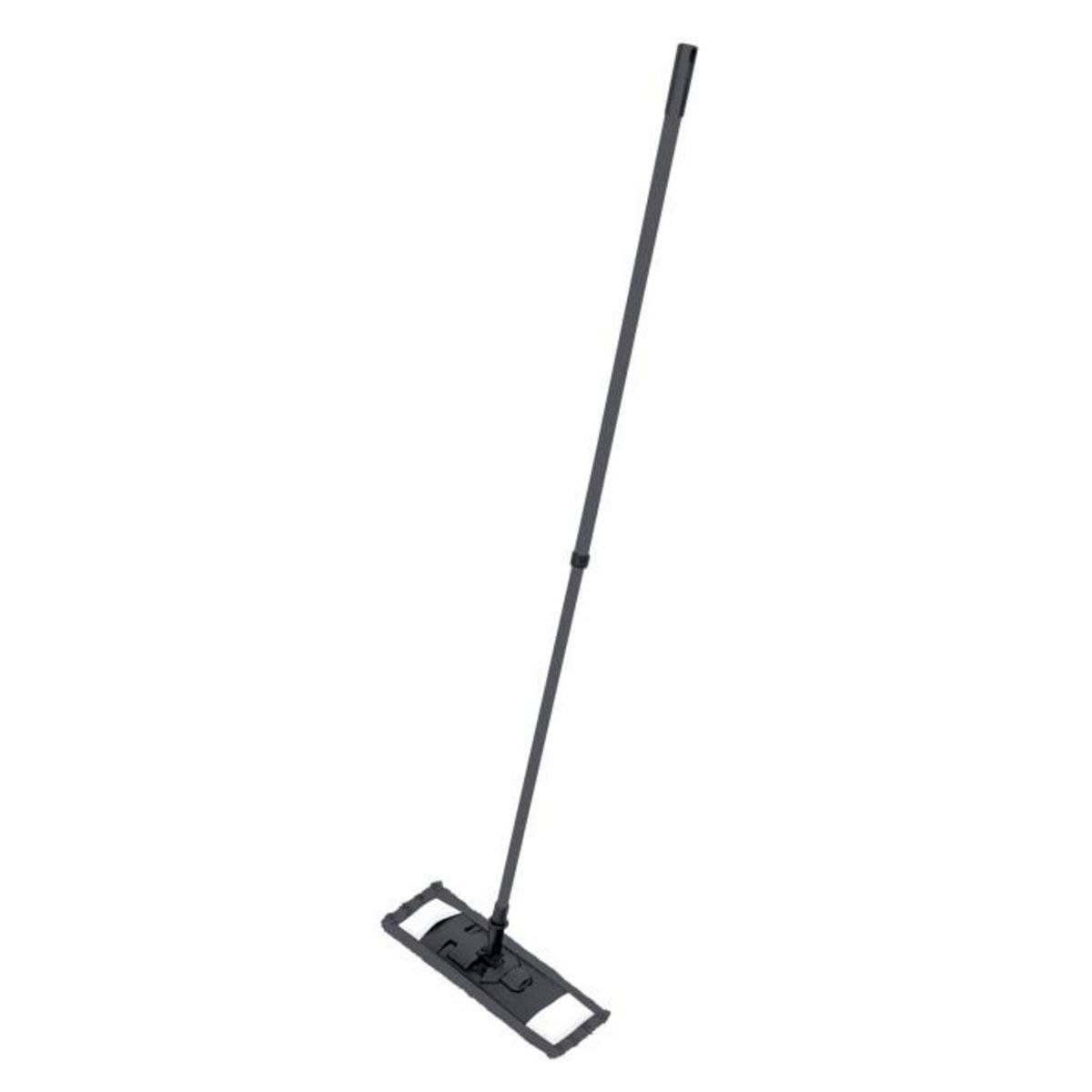 Paris Prix Balai Microfibre  Manche Télescopique  130cm Anthracite