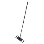 Paris Prix Balai Microfibre  Manche Télescopique  130cm Anthracite