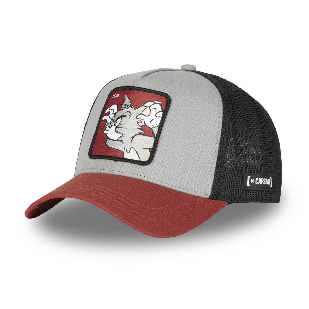 CAPSLAB Casquette homme trucker Tom and Jerry Tom Capslab