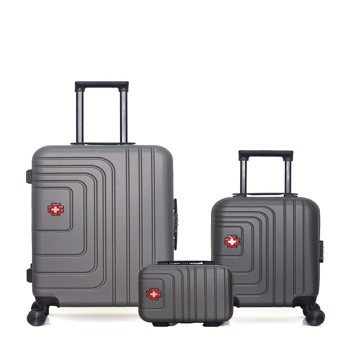 SWISS KOPPER SWISS KOPPER - LOT DE 3 - Valises weekend, cabine XXS et vanity RUTI