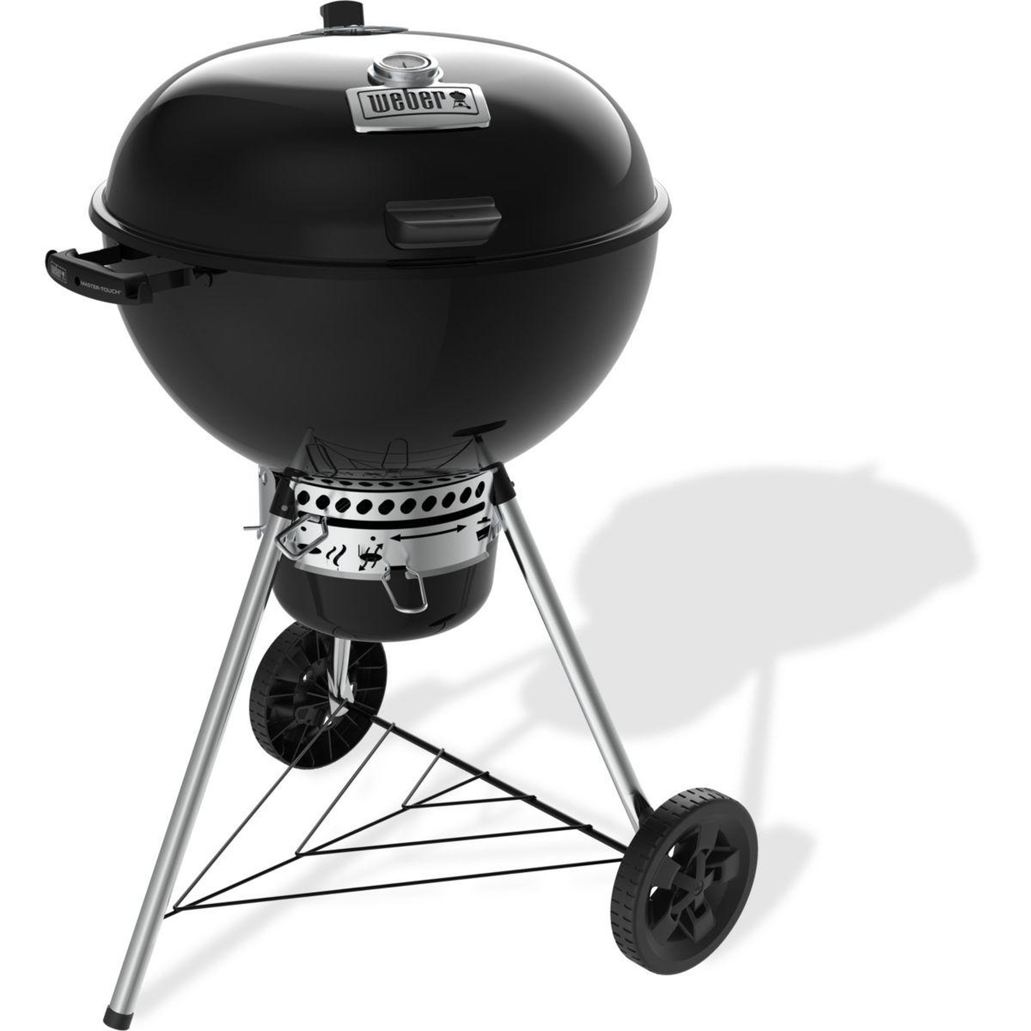 Voir la diapositive 2 : Weber Barbecue charbon master-touch gbs premium e-5770 charcoal