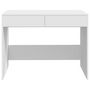 Voir la diapositive 5 : VIDAXL Bureau Blanc 101x50x76,5 cm Agglomere