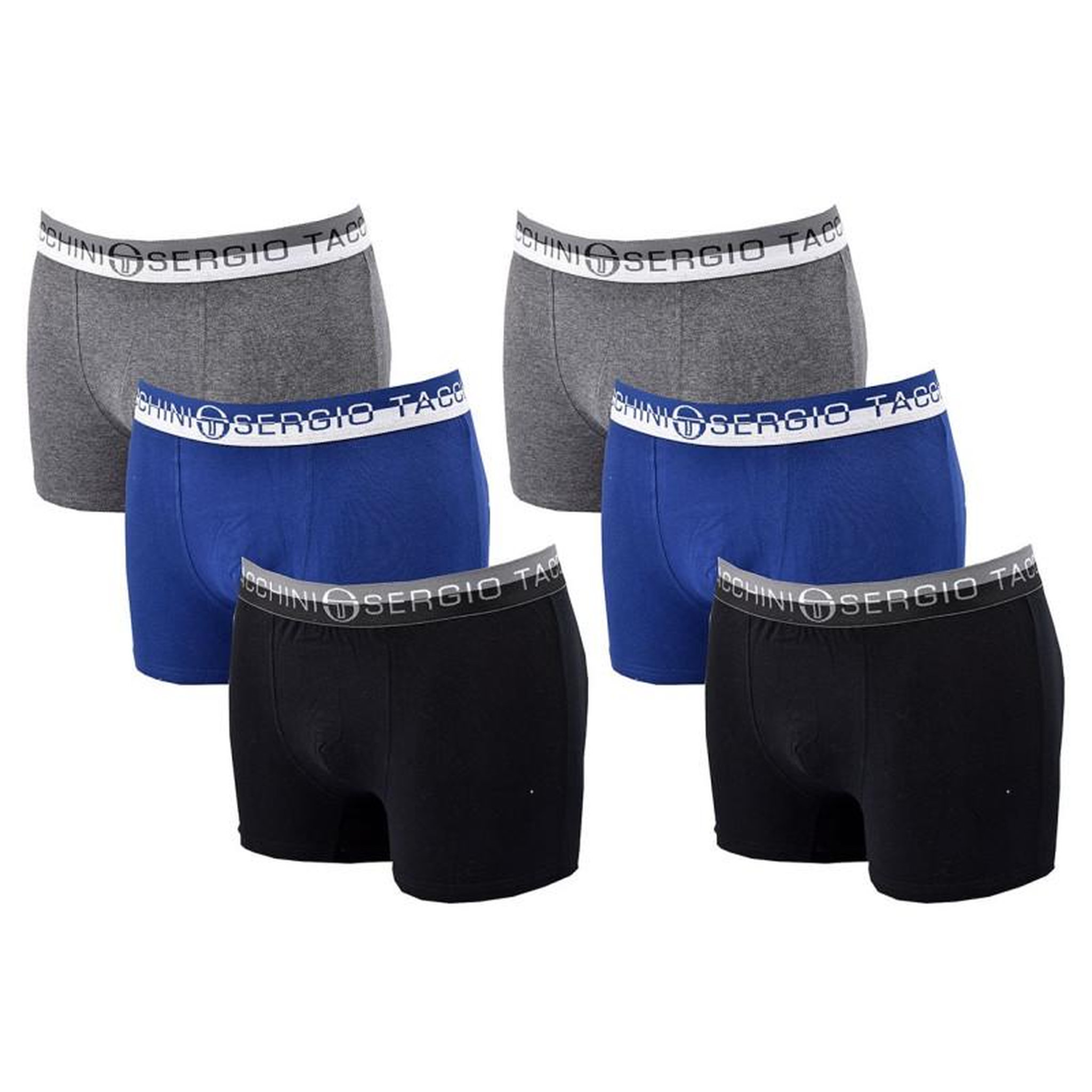 Voir la diapositive 1 : SERGIO TACCHINI Boxer Homme SERGIO TACCHINI Lot de 6