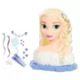 DISNEY Tête à coiffer Deluxe Elsa - Disney La reine des neiges 2, 18 Accessoires de Coiffure inclus