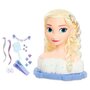 DISNEY Tête à coiffer Deluxe Elsa - Disney La reine des neiges 2, 18 Accessoires de Coiffure inclus