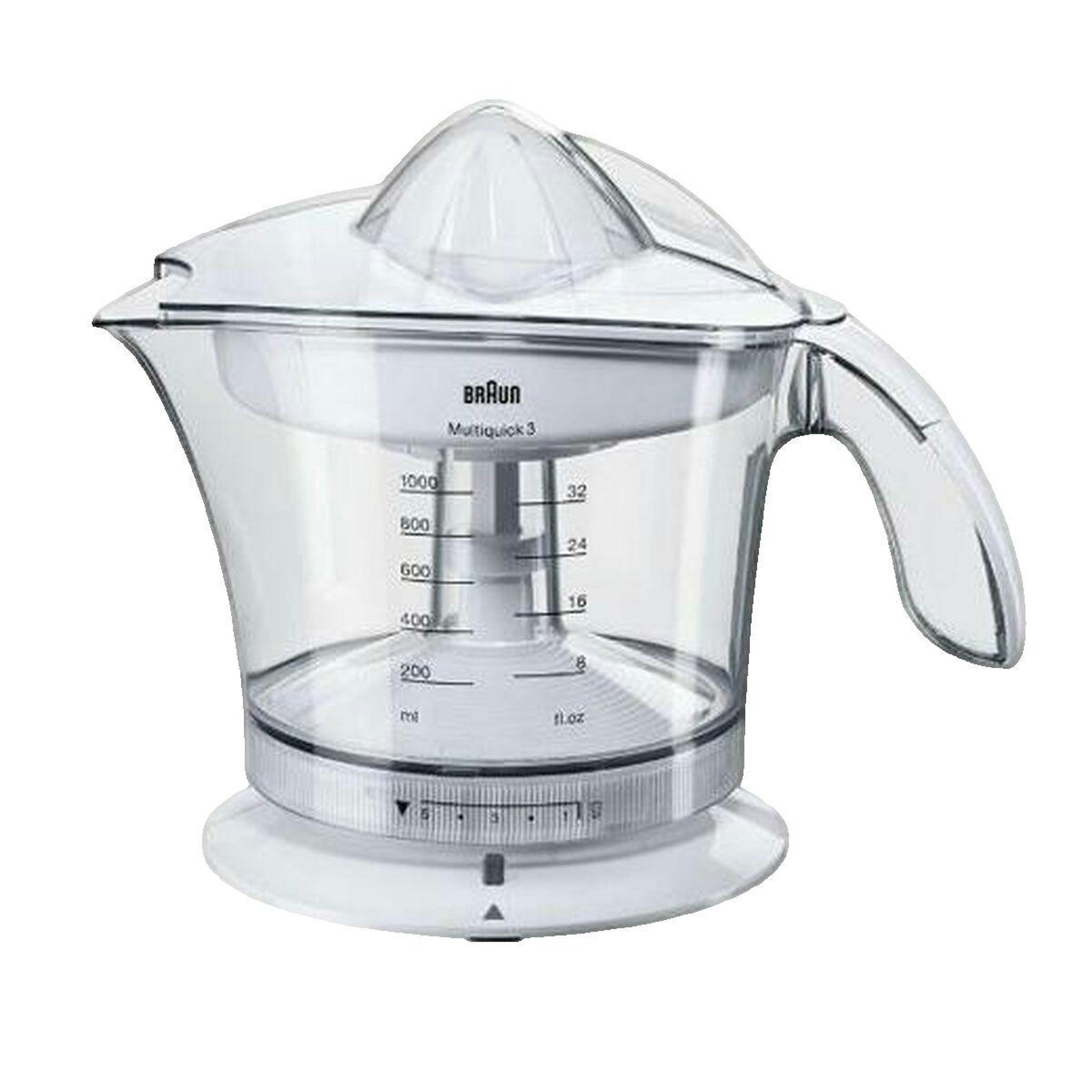 Voir la diapositive 1 : BRAUN Presse agrumes Braun Citromatic MPZ 9 blanc