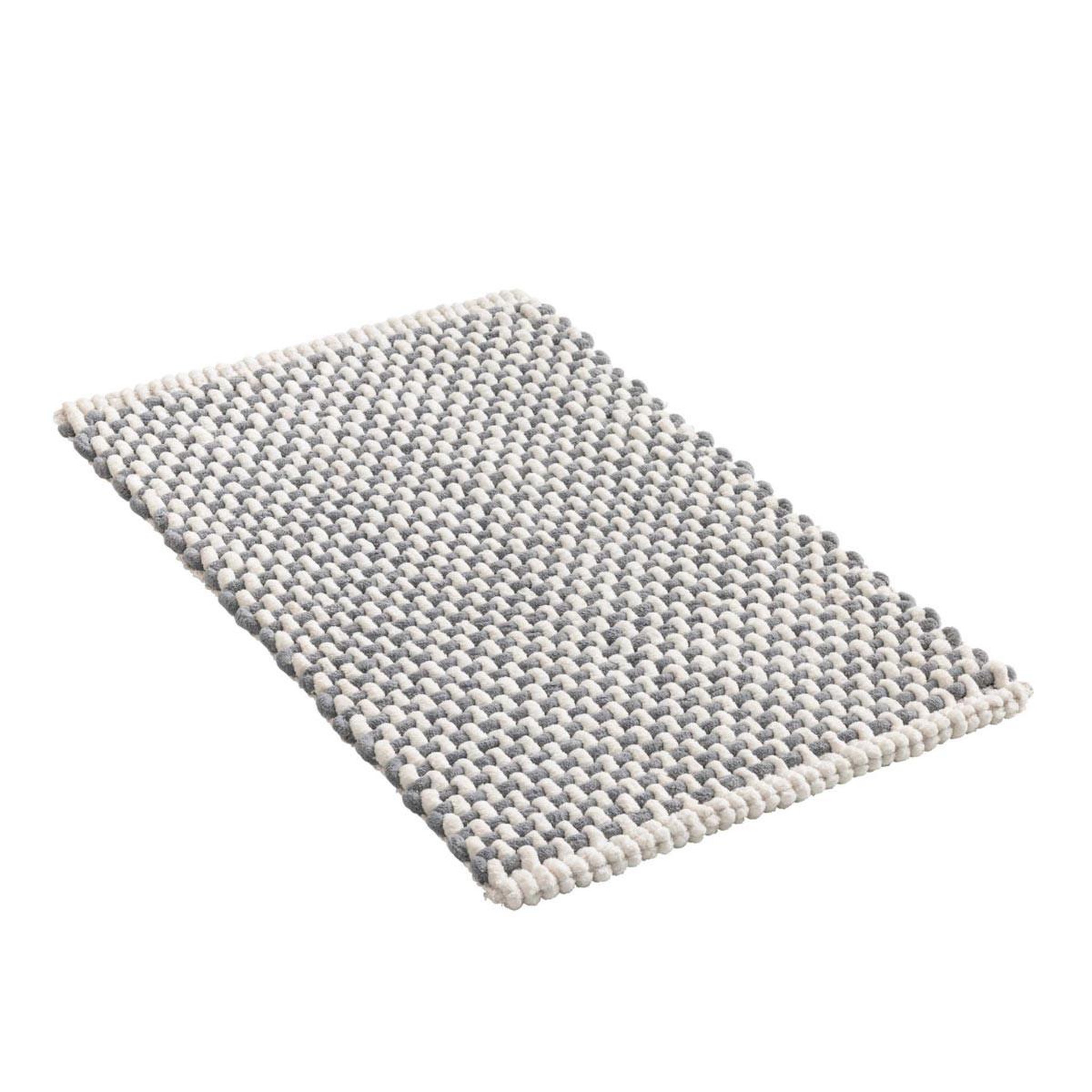 Voir la diapositive 2 : Douceur d'Intérieur Tapis de bain en chenille  rafael  50x80cm naturel