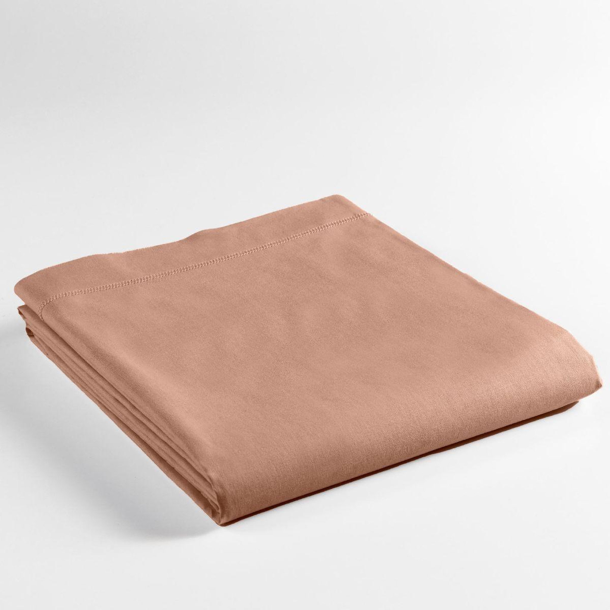 Voir la diapositive 2 : Douceur d'Intérieur Drap plat  lina  240x300cm rose blush