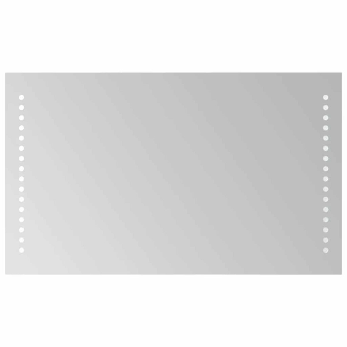 VIDAXL Miroir de salle de bain a LED 50x30 cm