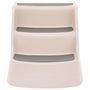 Voir la diapositive 3 : VIDAXL Escalier pliable 3 marches pour chien Creme 50x38x38 cm
