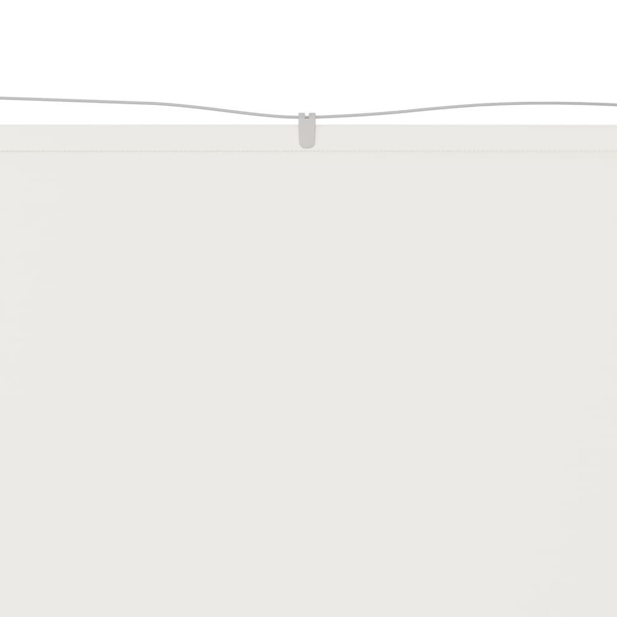 Voir la diapositive 3 : VIDAXL Auvent vertical Blanc 100x420 cm Tissu oxford