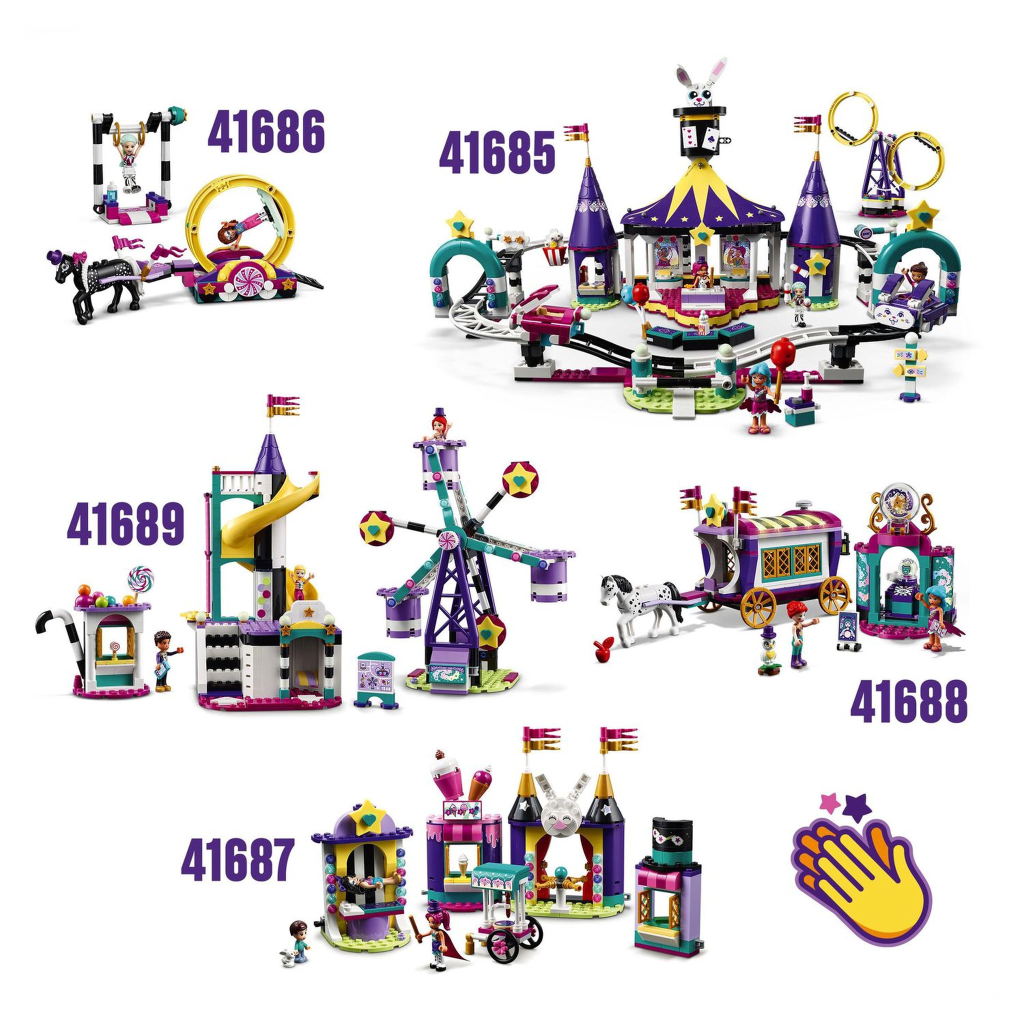 Voir la diapositive 6 : LEGO Friends 41688 La roulotte magique