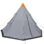 Voir la diapositive 3 : VIDAXL Tente pour 4 personnes Gris