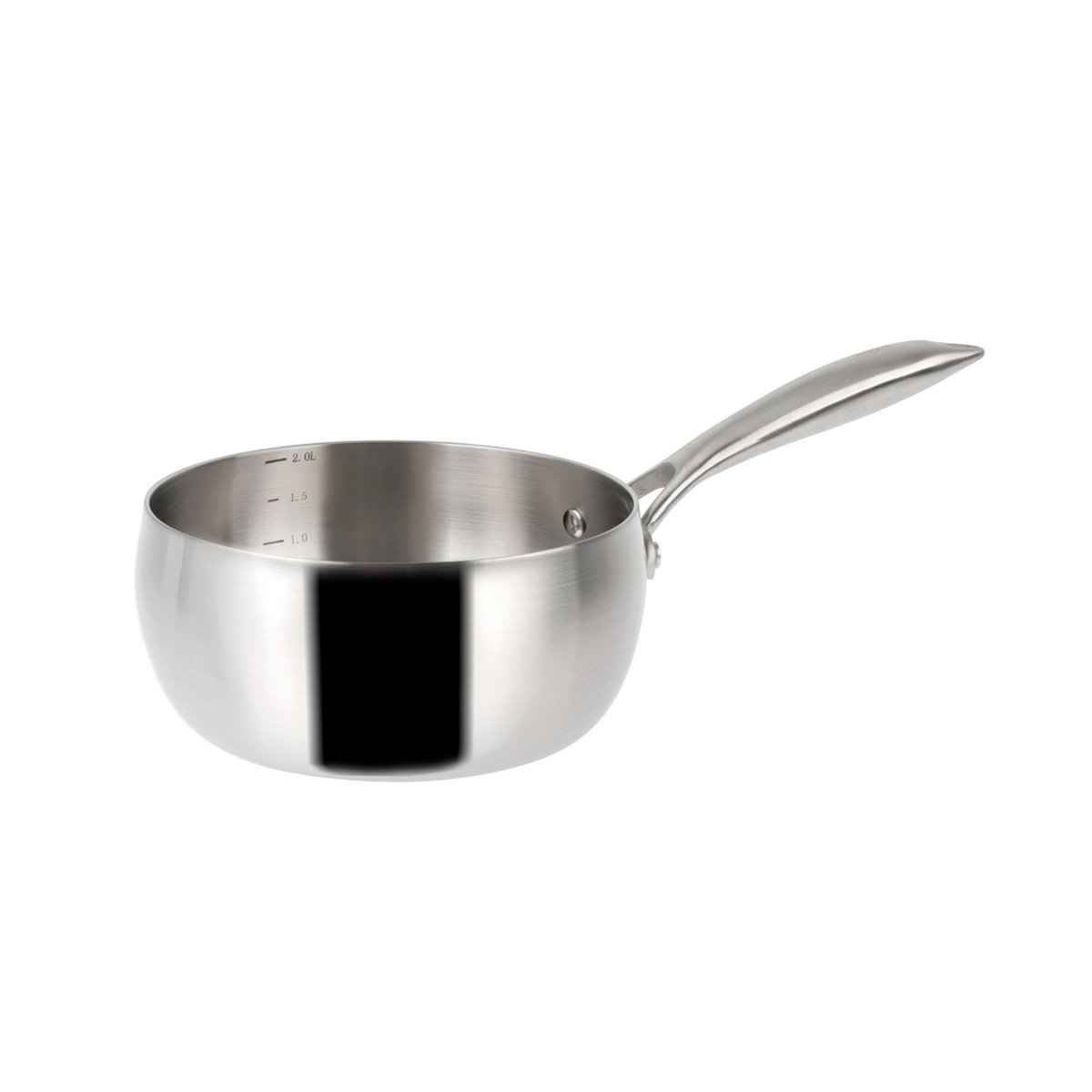 SITRAM Casserole induction inox PERLE 20 cm 