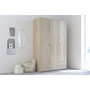 Voir la diapositive 6 : Armoire 3 portes 2 tiroirs L120cm DAISY