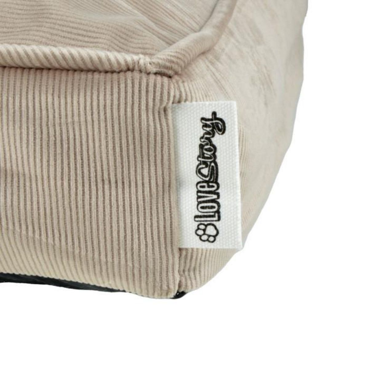 Paris Prix Coussin Rectangle Chien & Chat Velours  Crafty  100cm Noisette