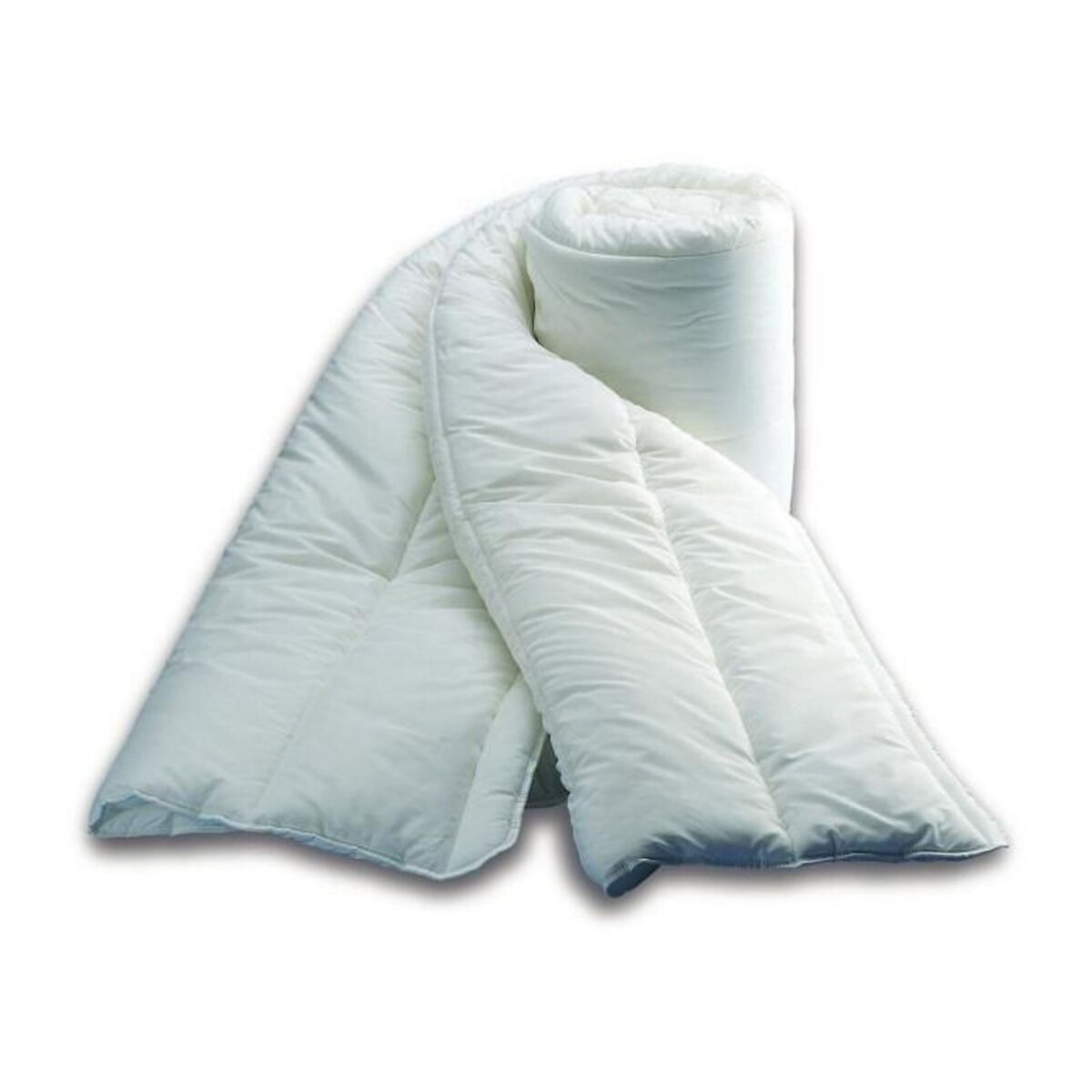 GENERIQUE Couette spéciale câline - Tempérée - 240 x 220 cm - 250 g/m² - Blanc