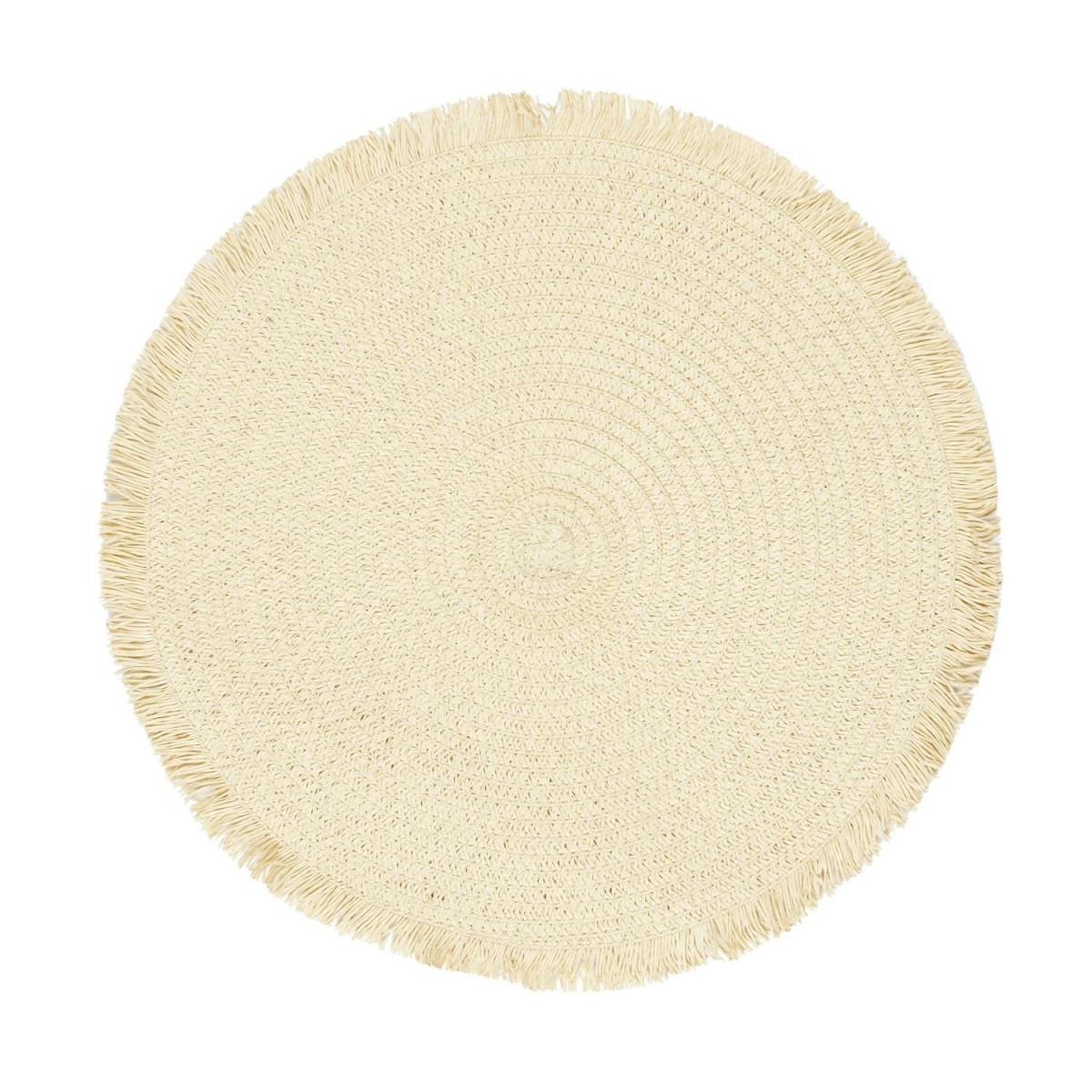 The Home Deco Factory Set de table déco  mirage  38cm beige