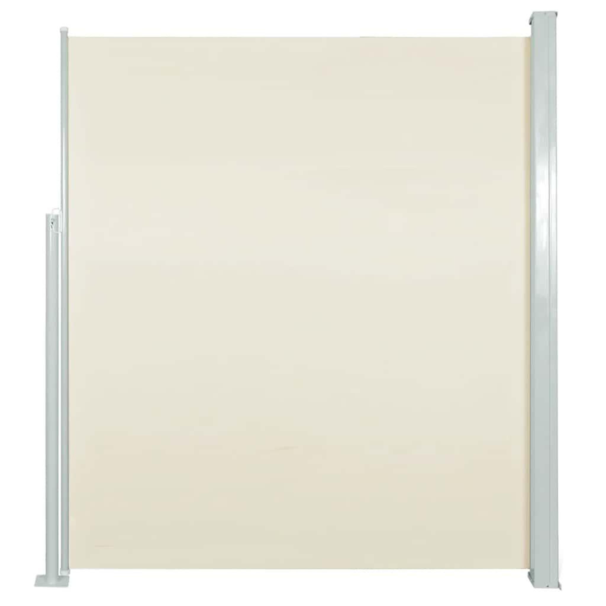 Voir la diapositive 2 : VIDAXL Auvent lateral retractable 160 x 500 cm Creme