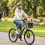 Voir la diapositive 4 : PAWHUT Panier de vélo avant pour chiens sac à dos sac bandoulière siège auto 4 en 1