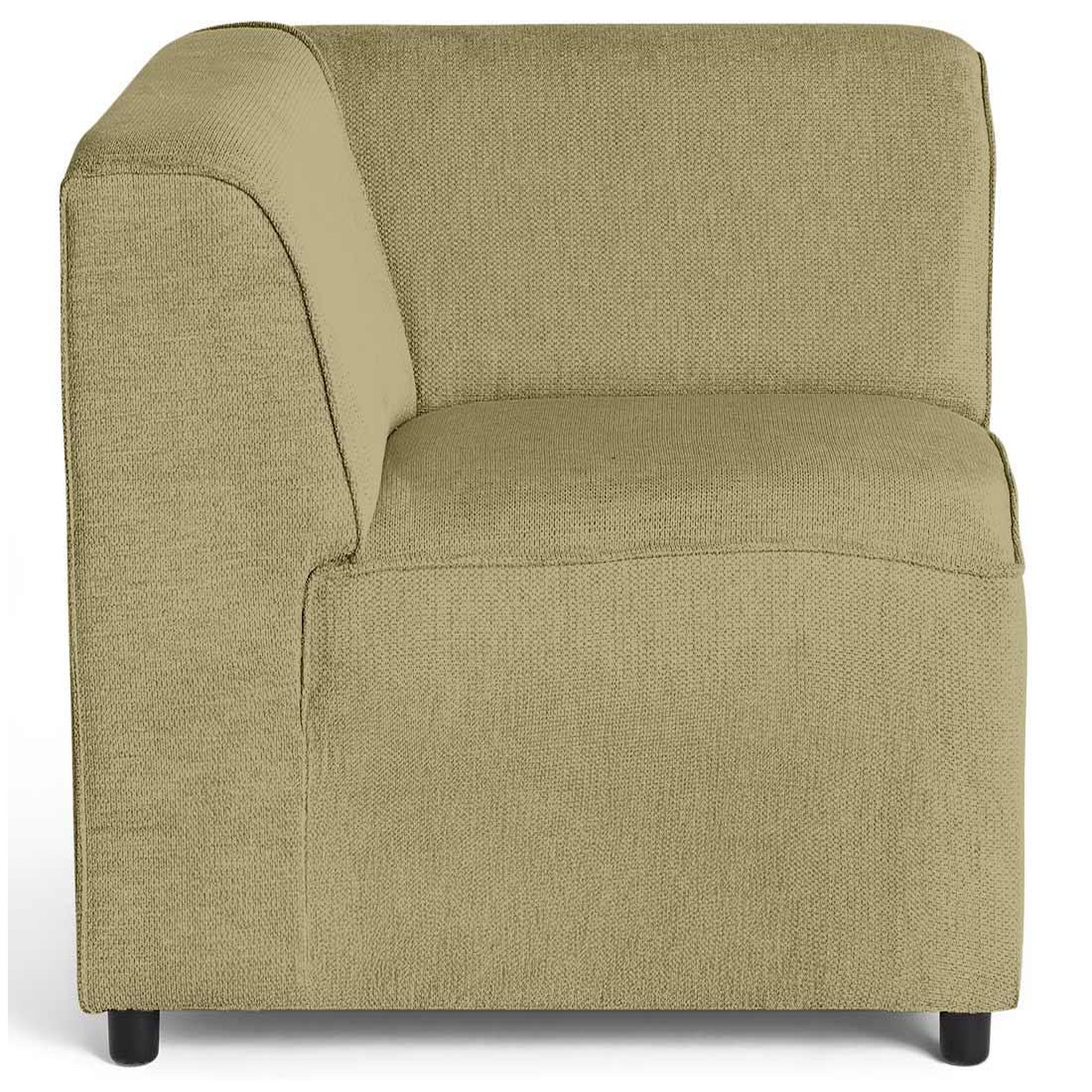 Voir la diapositive 5 : LISA DESIGN Suaro - module d'angle réversible en tissu texturé