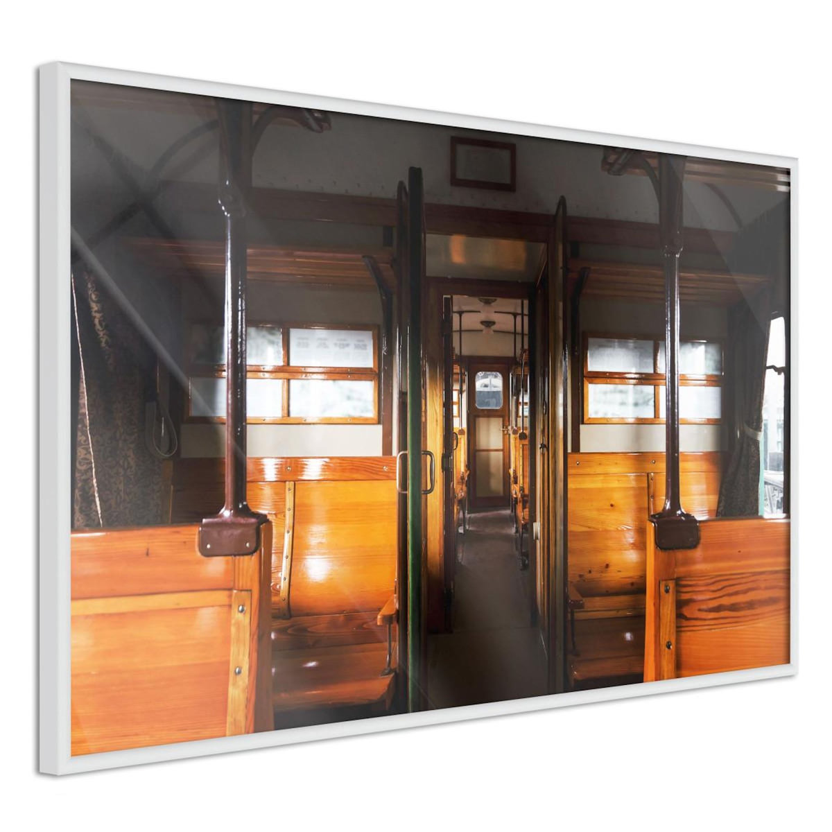 Paris Prix Affiche Murale Encadrée  Train from the Past