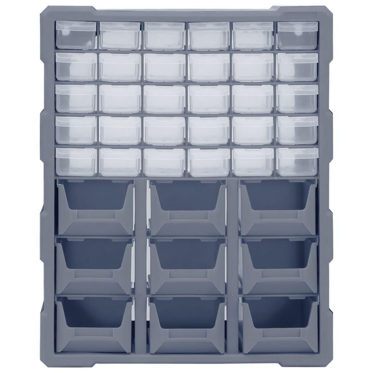 VIDAXL Organisateur multi-tiroirs avec 39 tiroirs 38x16x47 cm