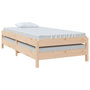 Voir la diapositive 5 : VIDAXL Lit empilable sans matelas 90x190 cm bois de pin massif