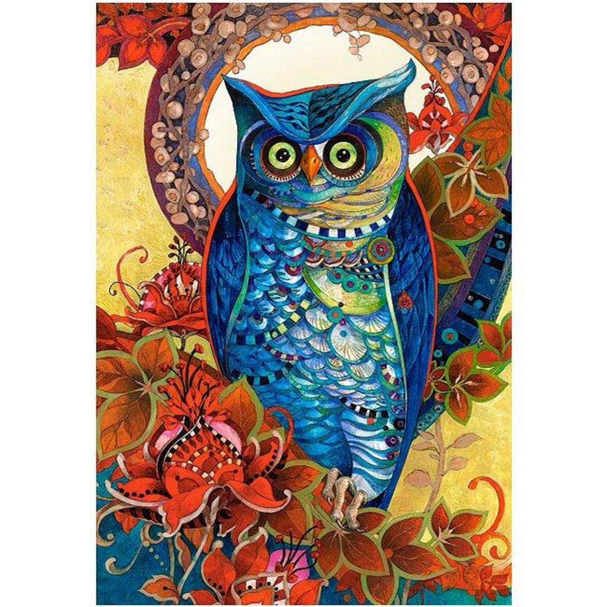 Castorland Puzzle 1500 pièces : David Galchutt : Hibou