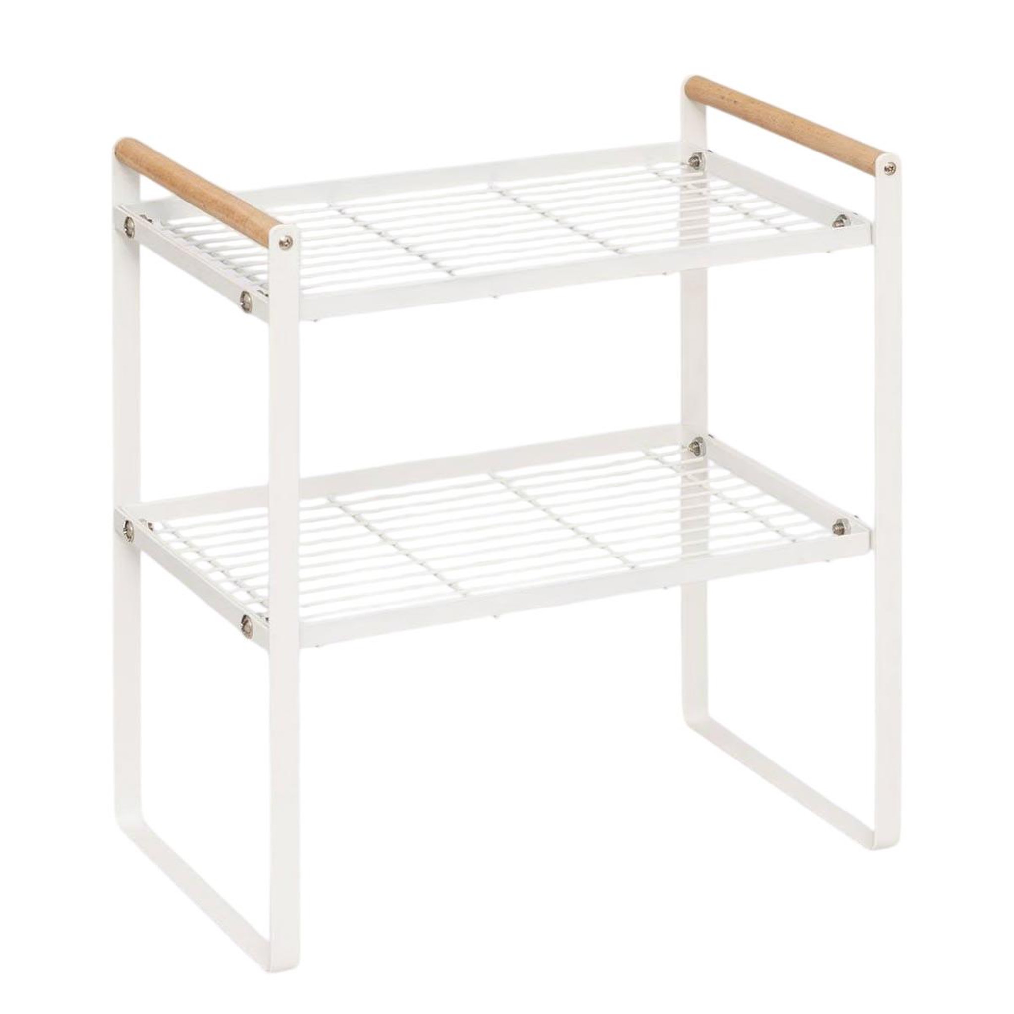 FIVE Étagère de Cuisine 2 Niveaux  Balm  33cm Blanc