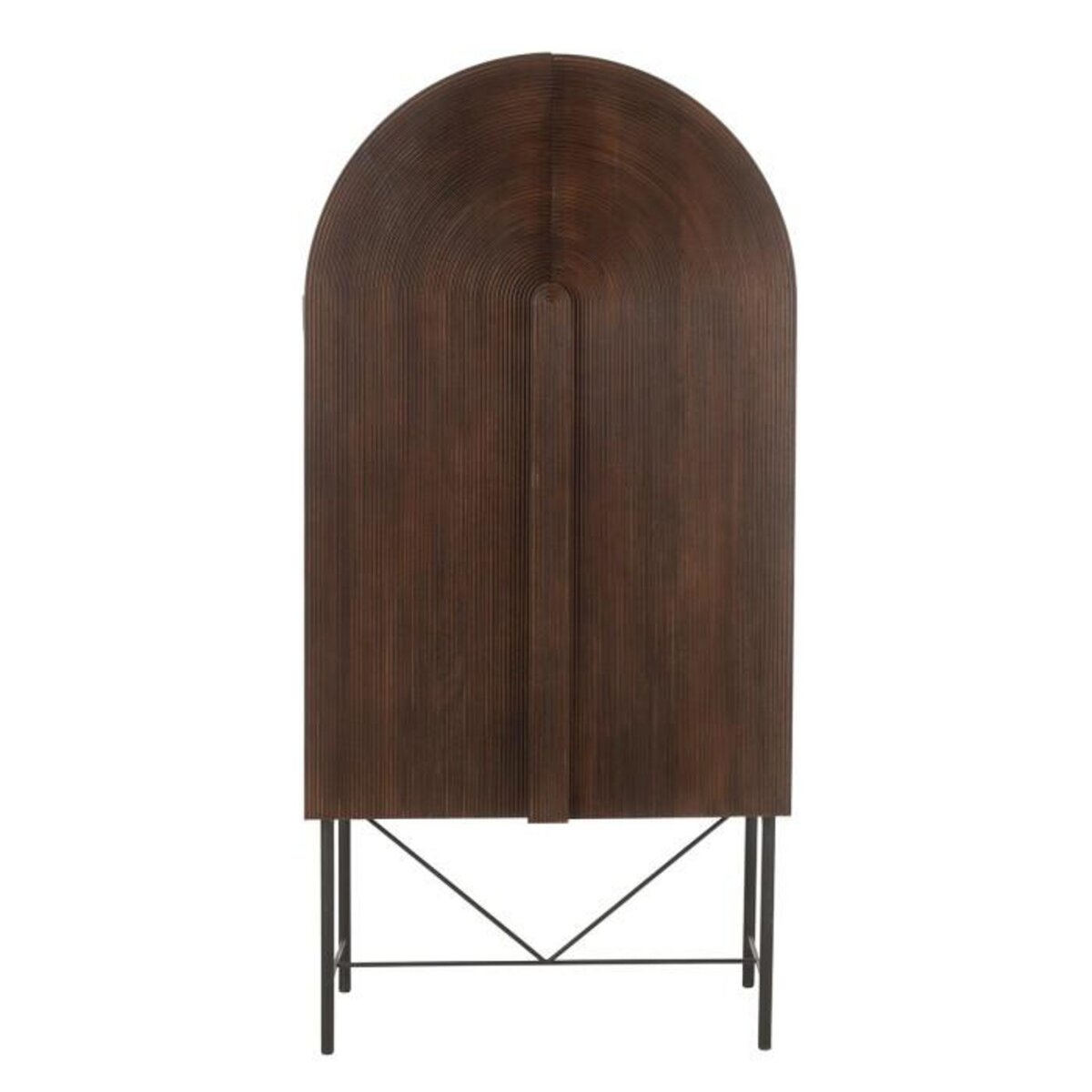 Paris Prix Étagère Design en Bois  Aura  185cm Marron