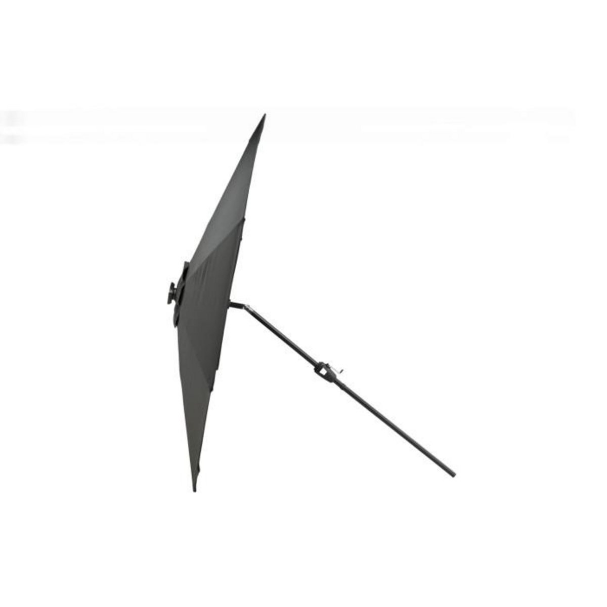 Paris Prix Parasol à LED  Sabal  270cm Noir