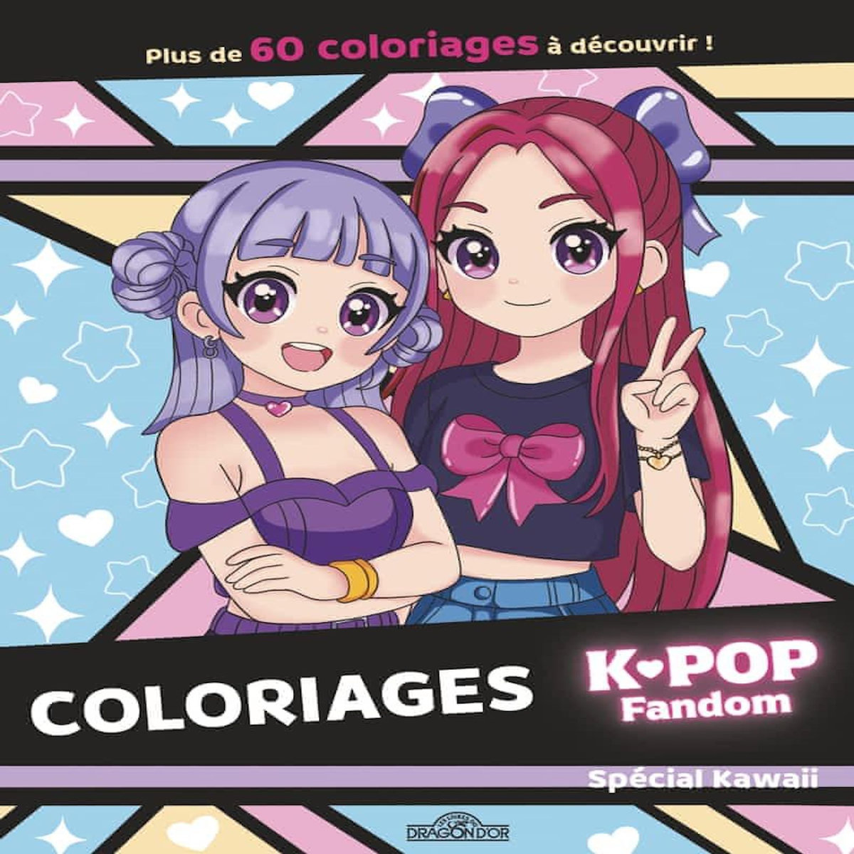 COLORIAGES K-POP FANDOM. SPECIAL KAWAII, Pandi Peachy