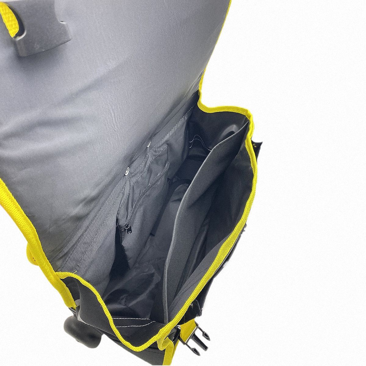 DC COMIC'S Cartable à roulettes 38 cm CP/CE1/CE2 noir et jaune Batman