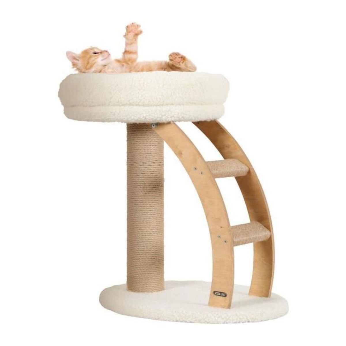 Zolux Griffoir 2 en 1 - Zolux - Montana - Pour chat - Activité et couchage - 38 x 55 x 55 cm