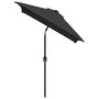 Voir la diapositive 3 : VIDAXL Parasol d'exterieur avec mat en metal 300x200 cm anthracite